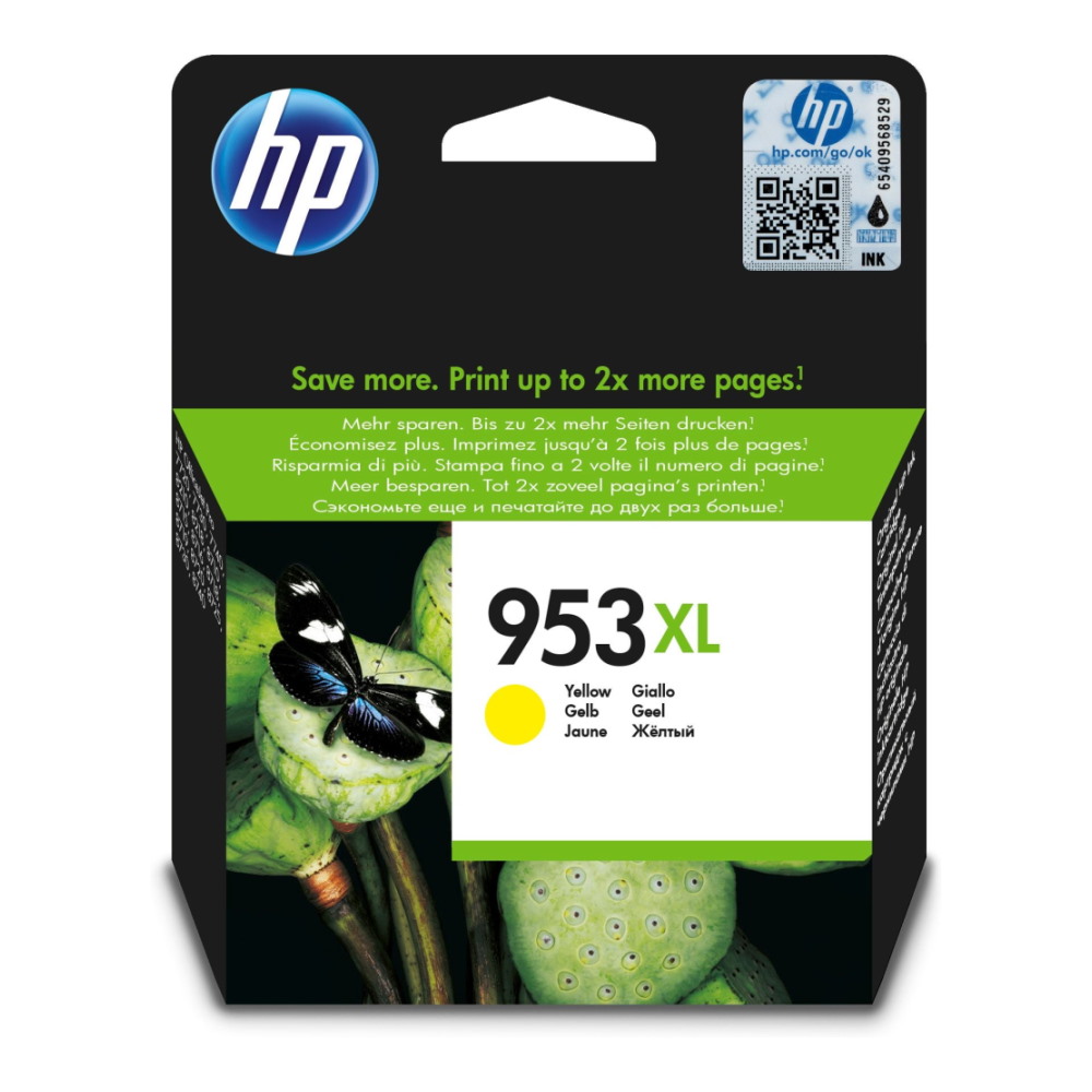 ראש דיו צהוב מקורי hp