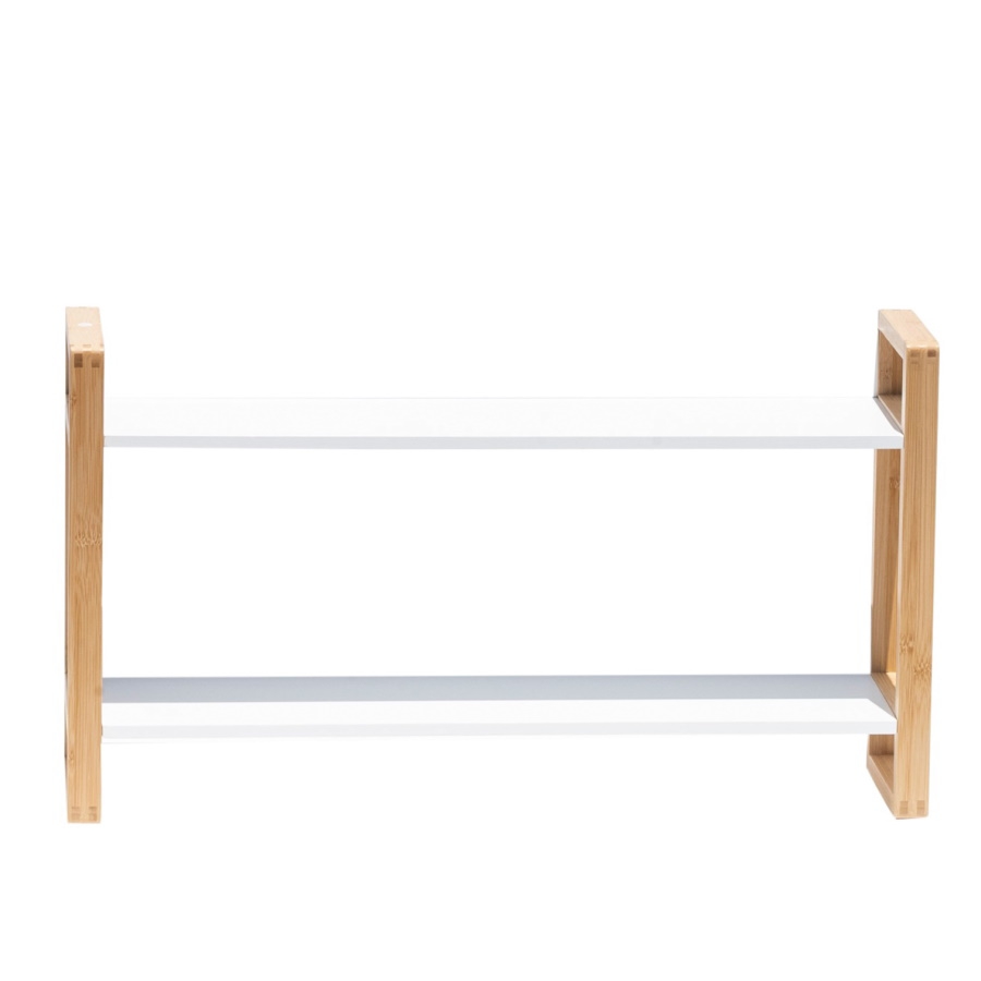 מעמד 2 מדפים צפים רחב להתקנה על הקיר DNA comfort &lrm;10x105