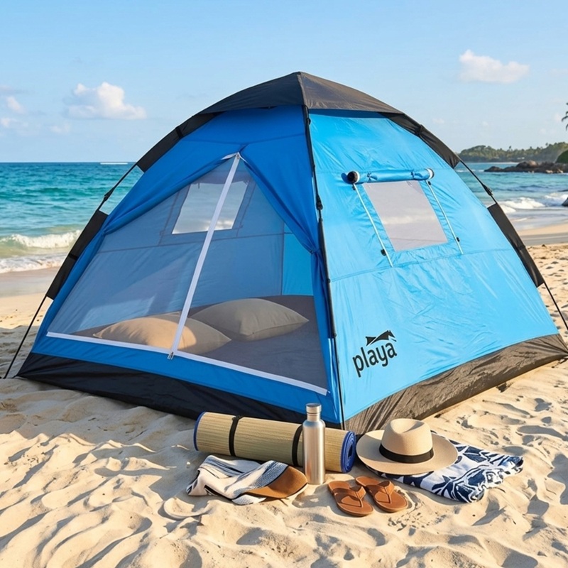 אוהל פתיחה מהירה ל-3 אנשים Playa &lrm;בריזה 3