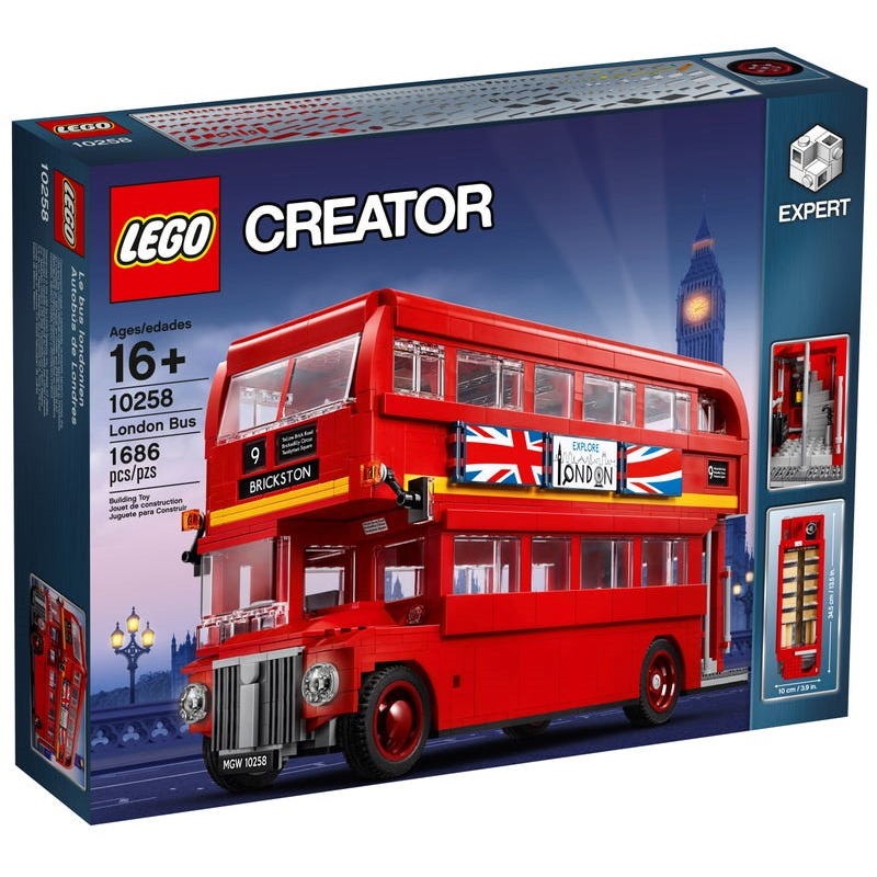 לגו קריאטור - אוטובוס לונדון lego