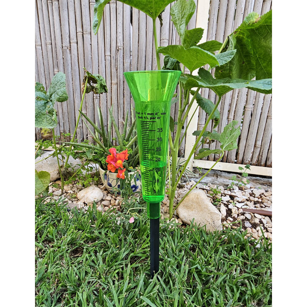 תמונה של מד גשם מעוצב לגינה ולמרפסת tipot teva