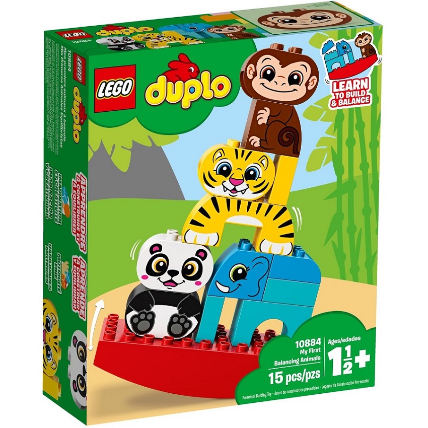 סרטון - לגו דופלו החיות הראשונות שלי lego  לגו  10884 duplo (גילאי 1.5+)