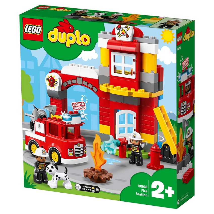 סרטון - לגו דופלו תחנת כיבוי lego  לגו  10903 duplo (גילאי 2+)