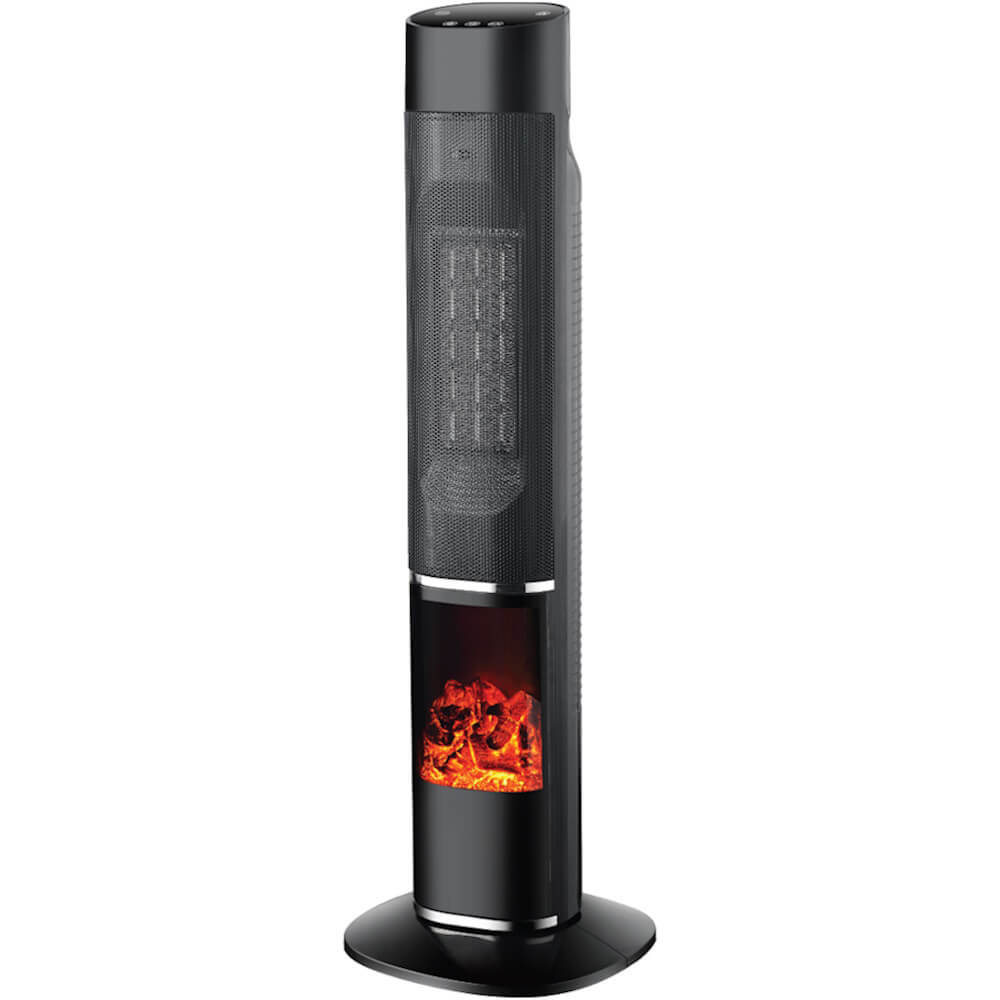 תנור חימום מסתובב כולל אפקט להבה homex 2000w