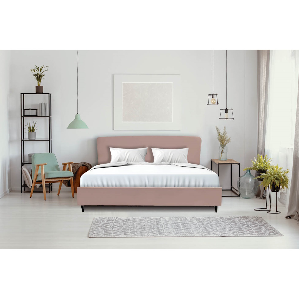 מיטת יחיד מעוצבת כולל מזרן קפיצים מתנה Olympia &lrm;6058 יחיד + מזרן