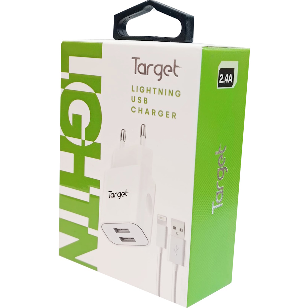 מטען כולל כבל אייפון target
