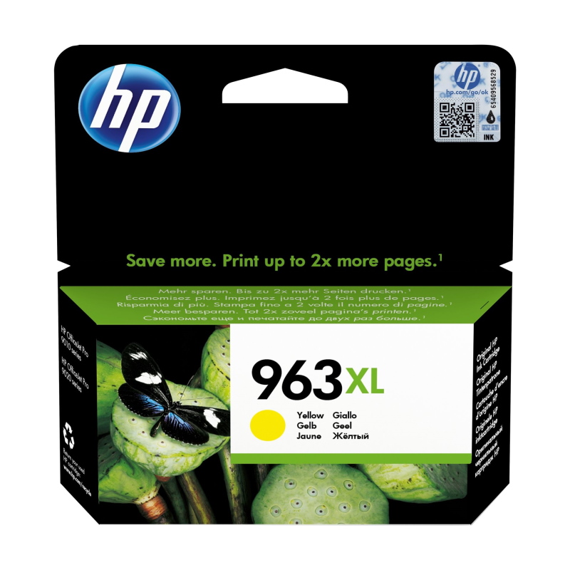 ראש דיו צהוב מקורי hp