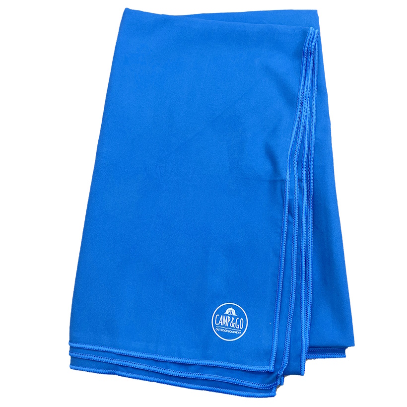מגבת מיקרופייבר - ייבוש מהיר במיוחד Camp&GO &lrm;Microfiber Towel כחול