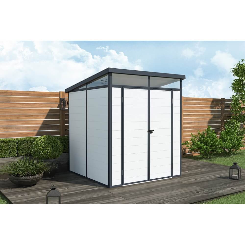 מחסן פלסטיק מטר Garden Top 6X6 &lrm;Toya-A
