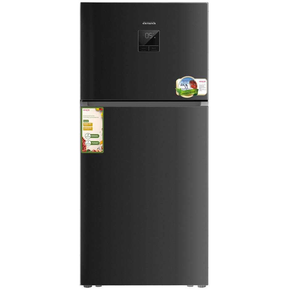 מקרר מקפיא עליון - 606 ליטר Aiwa &lrm;AI-NF-7700 שחור