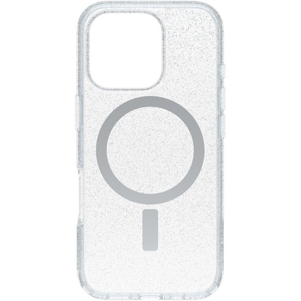 כיסוי לOtterBox iPhone 16 Pro &lrm;Symmetry Magsafe-iPhone 16 pro שקוף מנצנץ