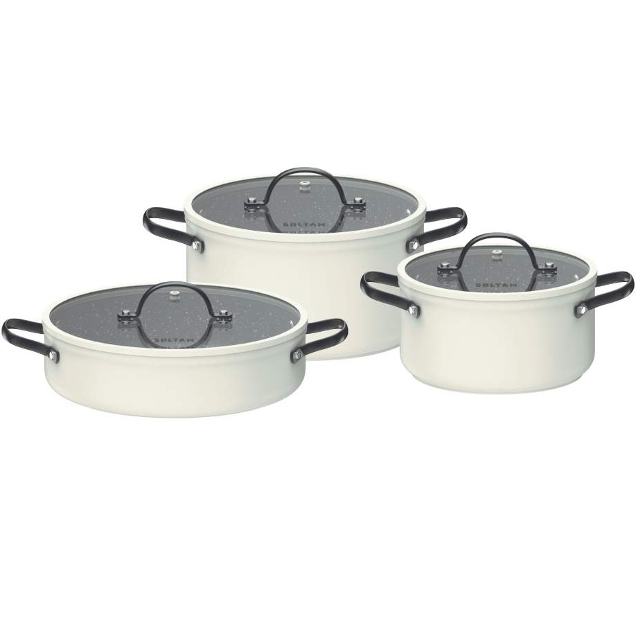 מארז כלי בישול 6 חלקים Soltam &lrm;Platinum 11034968