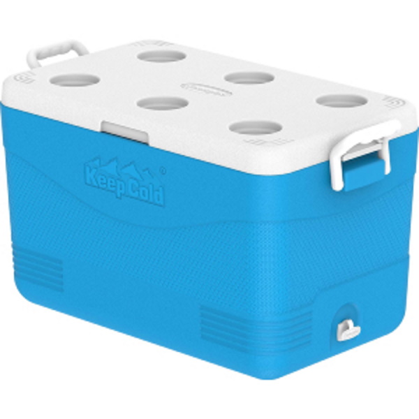 צידנית 60 ליטר כולל מחזיקי כוסות KeepCold &lrm;10644
