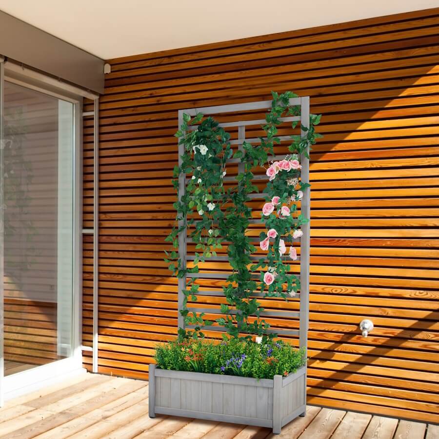 אדנית לצמח מטפס garden top