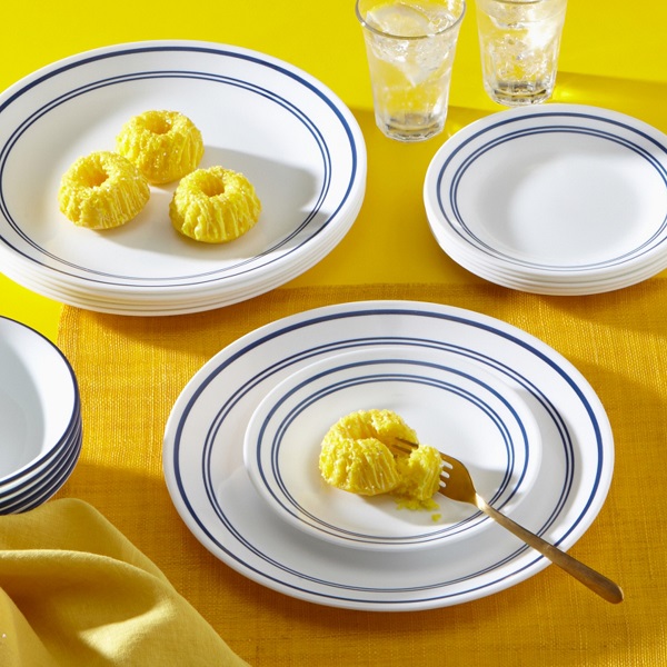 סט 18 חלקים ל-6 סועדים corning corelle