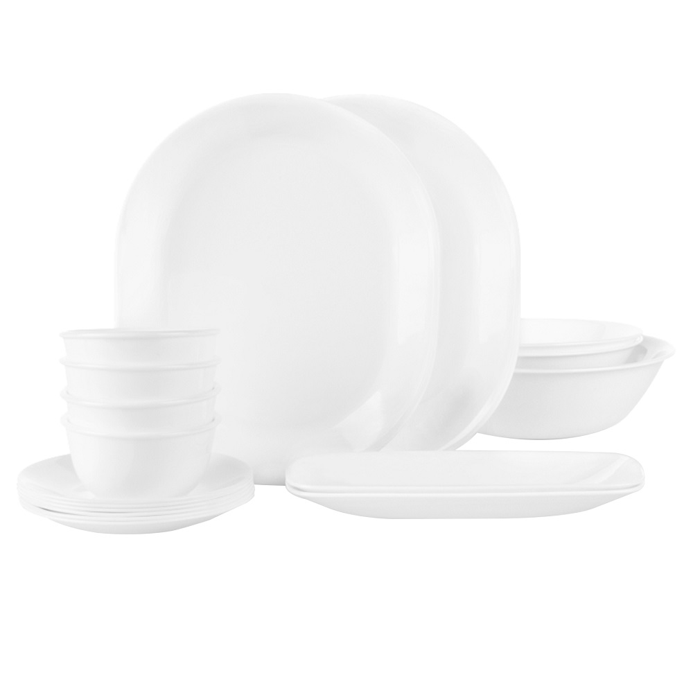 סט כלי הגשה 17 חלקים corning corelle