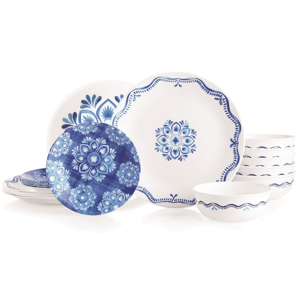 סט 48 חלקים ל-12 סועדים corning corelle