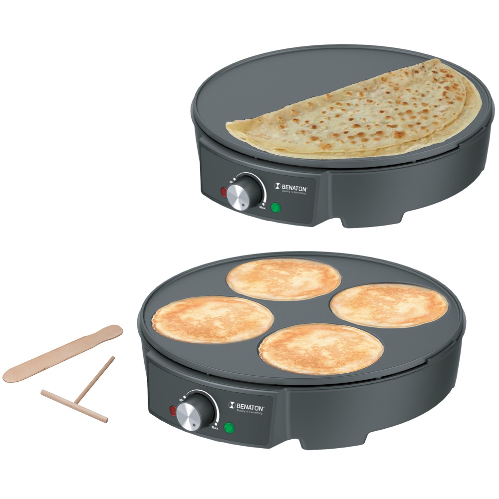 תמונה של מכשיר ביתי להכנת פנקייקים וקרפים benaton
