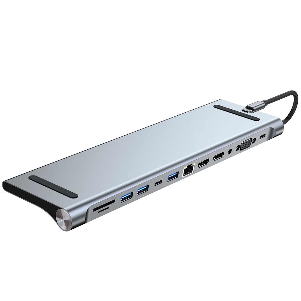 תנחת עגינה 11 ב-1 Nordic Type C &lrm;10IN1TCHDMI