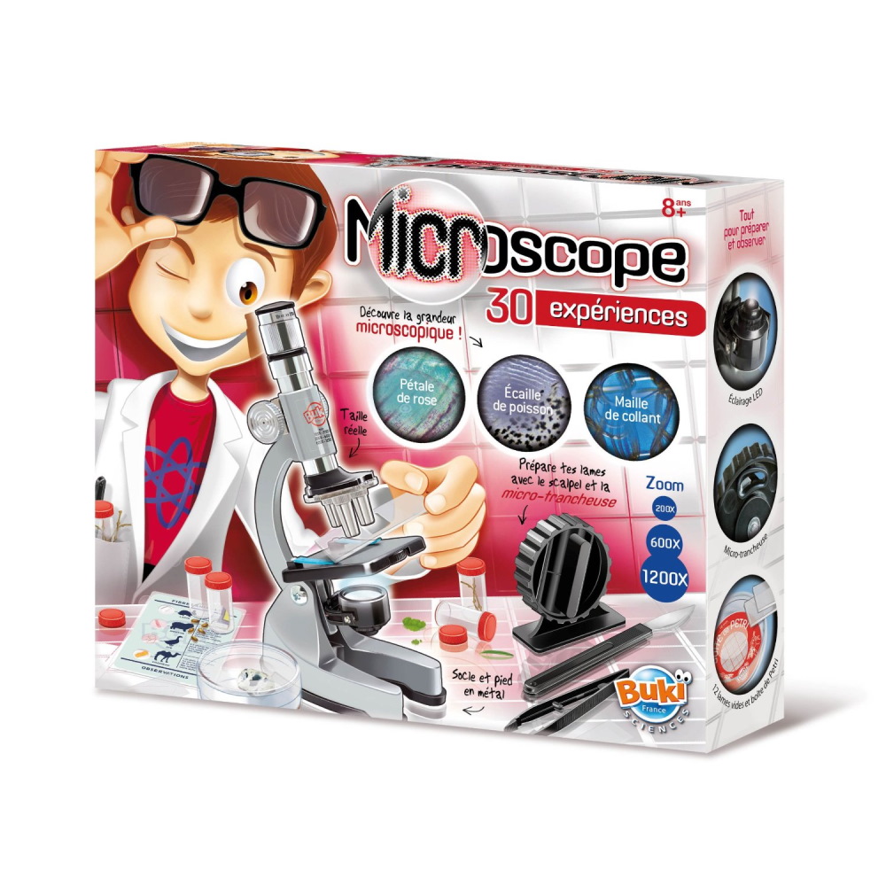 microscope 30 experiments (גילאי 8+) buki