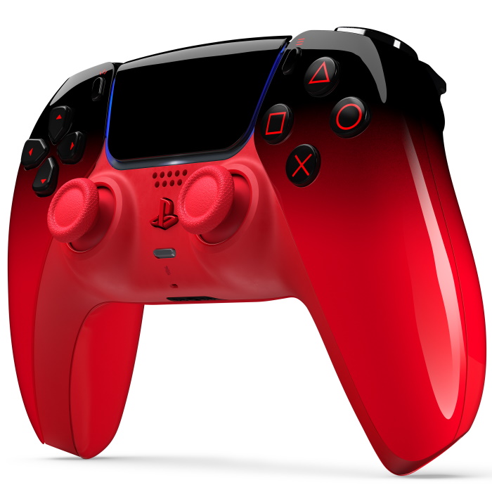 ps5 dualsense techno red מהדורה מוגבלת ps5