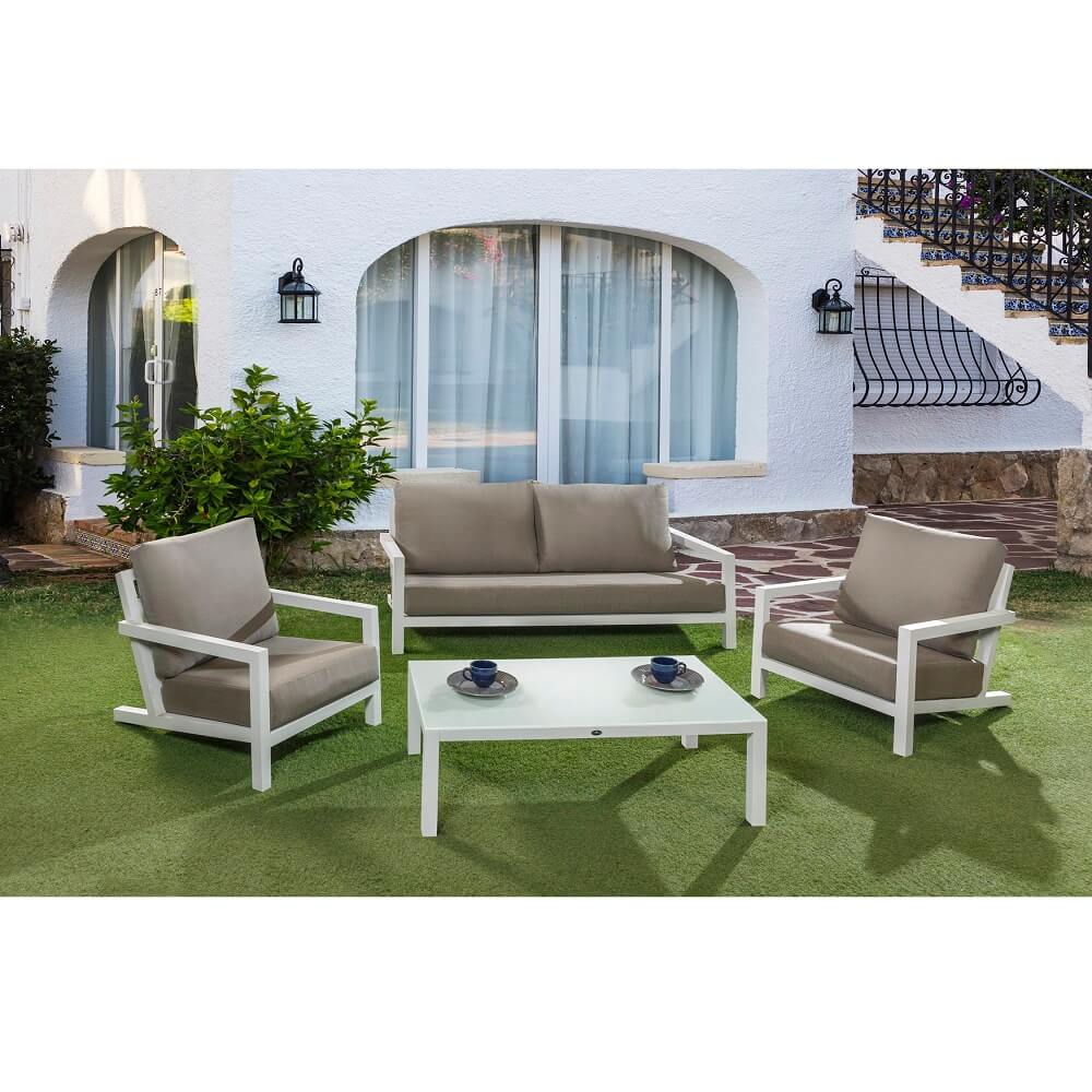 מערכת ישיבה עשויה אלומיניום Australia Garden &lrm;טנריף