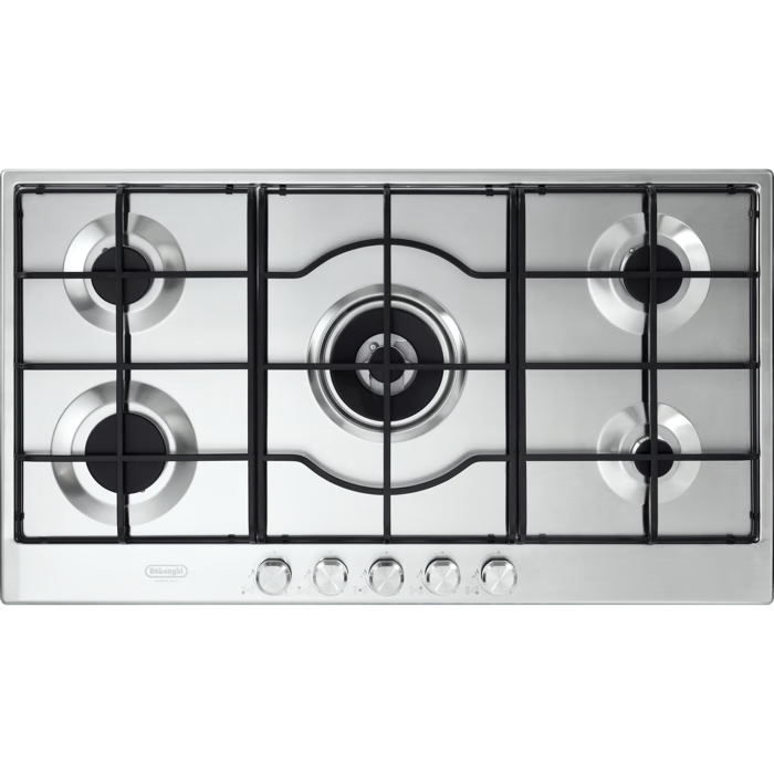 כיריים גז 5 להבות Delonghi &lrm;DGH3190X
