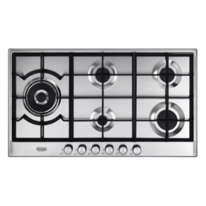 כיריים גז 5 להבות Delonghi &lrm;DGH3290CX