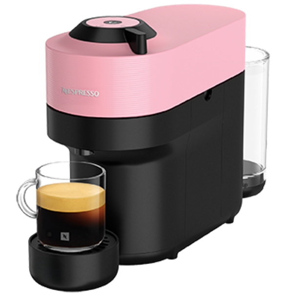 סרטון - מכונת קפה nespresso  נספרסו  vertuo pop gdv2 ורוד