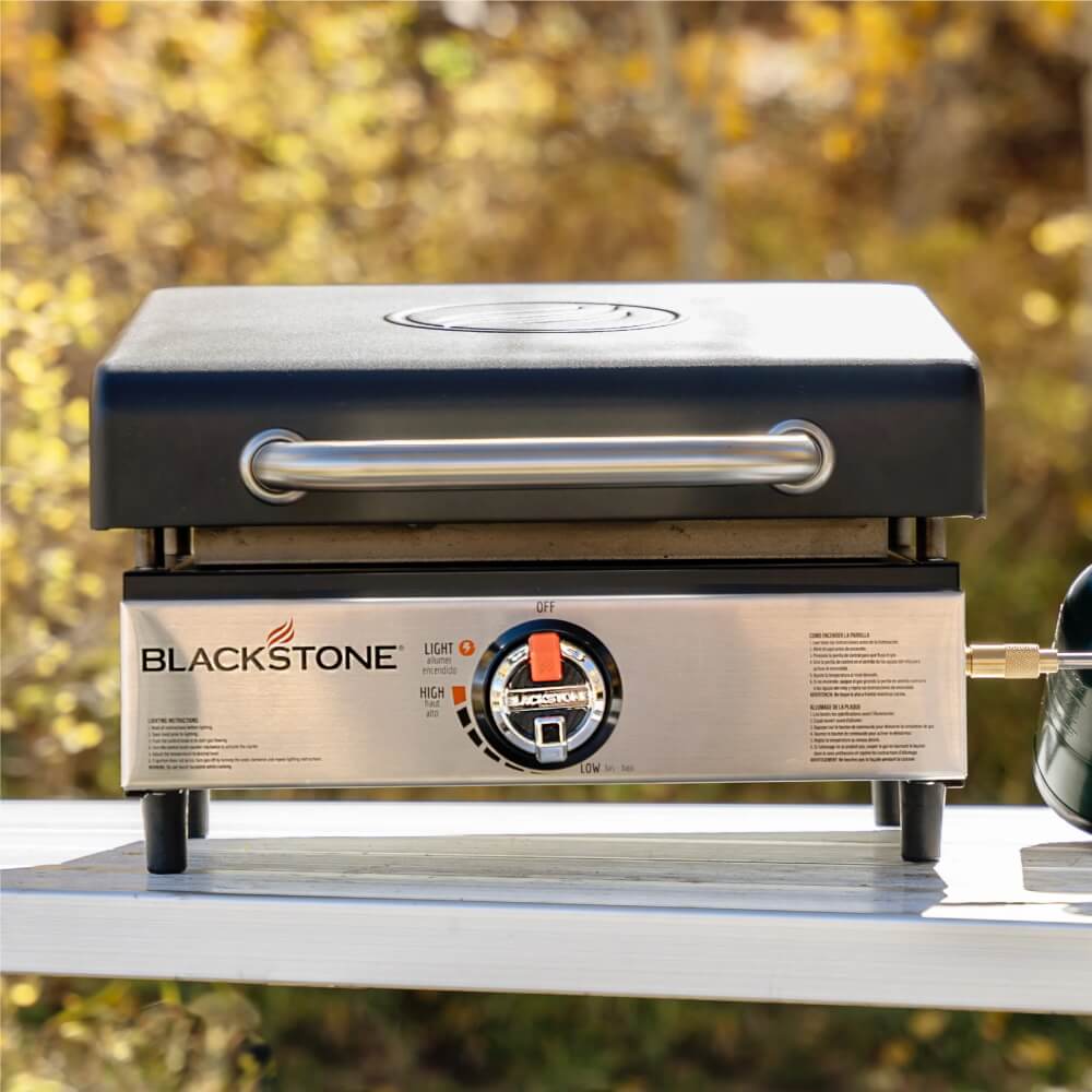 פלנצ'ה גז 17 כולל מכסה blackstone