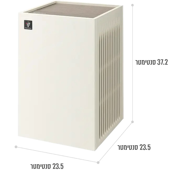 מטהר אוויר לטיהור חדרים 30 מר sharp