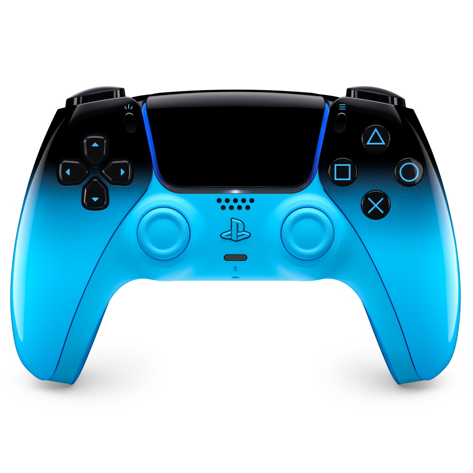 בקר אלחוטי לקונסולת משחקים PlayStation - מכירה מוקדמת &lrm;PS5 Dualsense Rhythm Blue מהדורה מוגבלת
