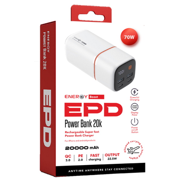 e20kpd70w לבן energy