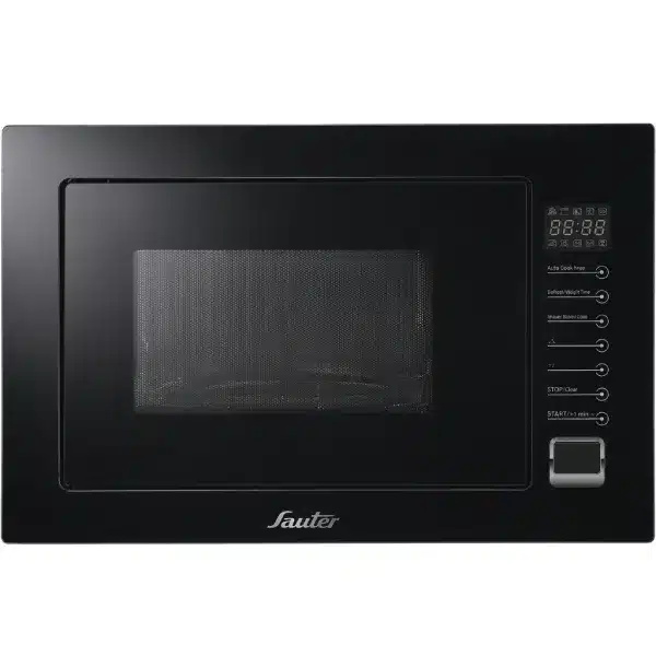 מיקרוגל דיגיטלי בנוי משולב גריל - 25 ליטר Sauter &lrm;MW7723 שחור