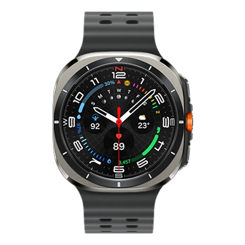 watch ultra 2025 טיטניום כסוף samsung