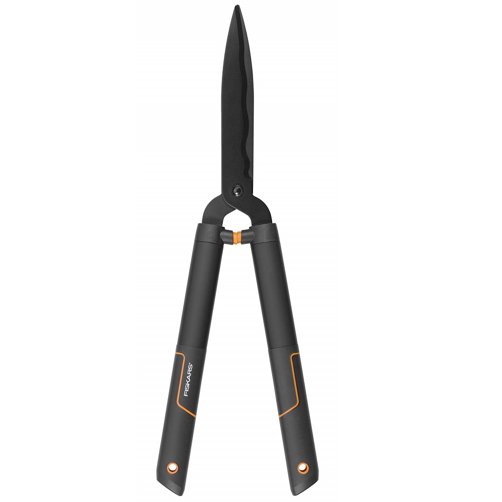 מספרי גיזום גדר חיה להב גלי Fiskars &lrm;SingleStep Hedge Shears