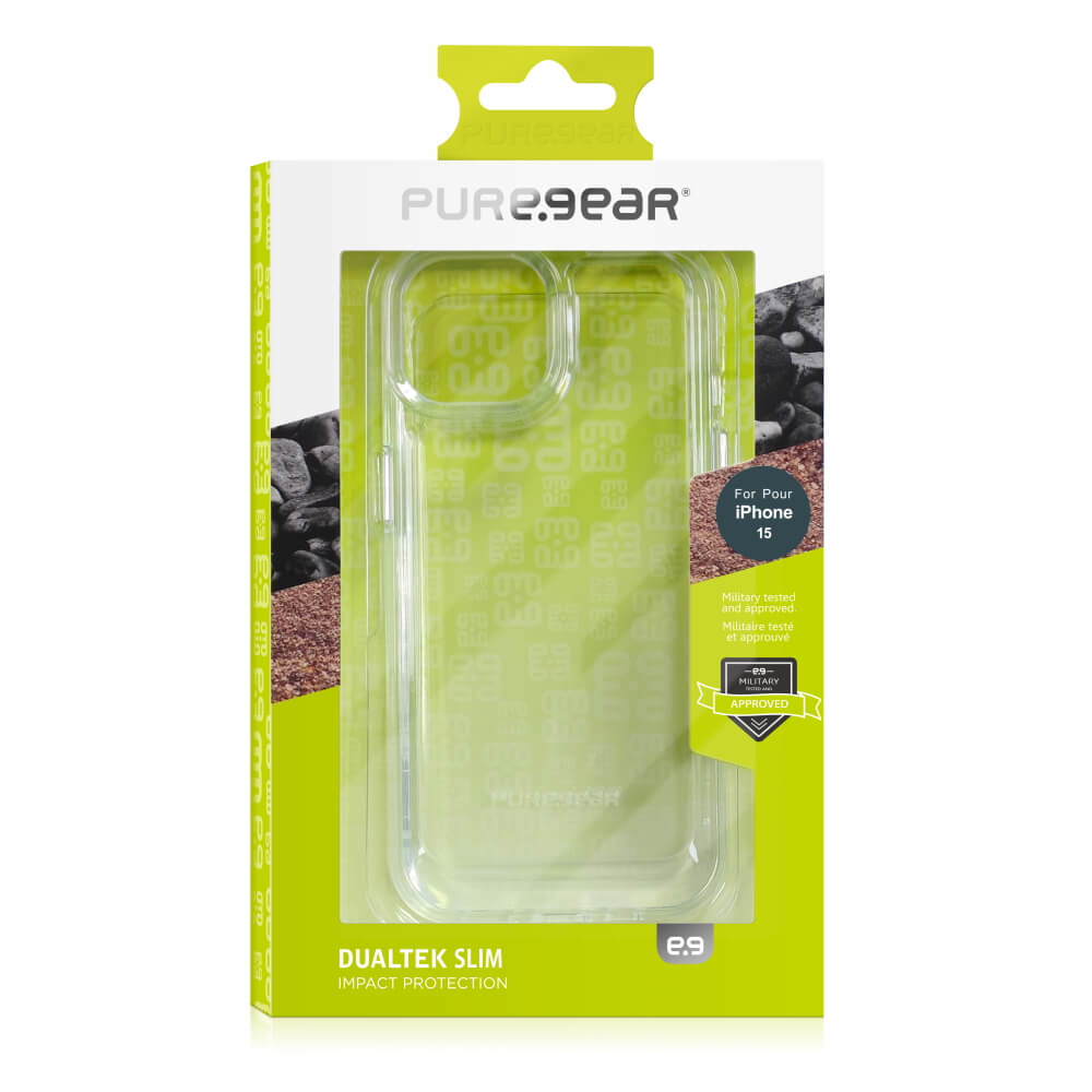 כיסוי אחורי שקוף puregear