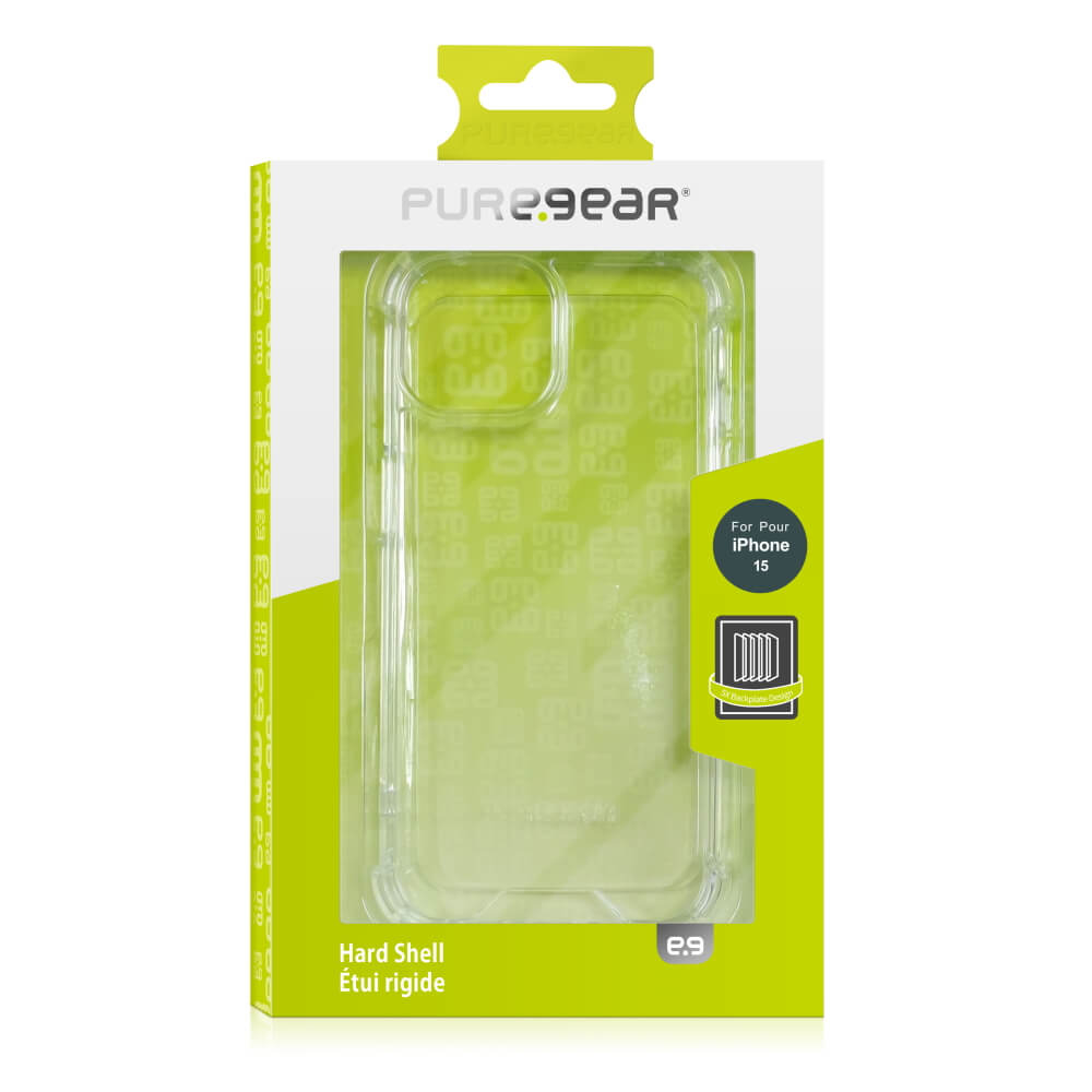 תמונה של כיסוי אחורי שקוף puregear