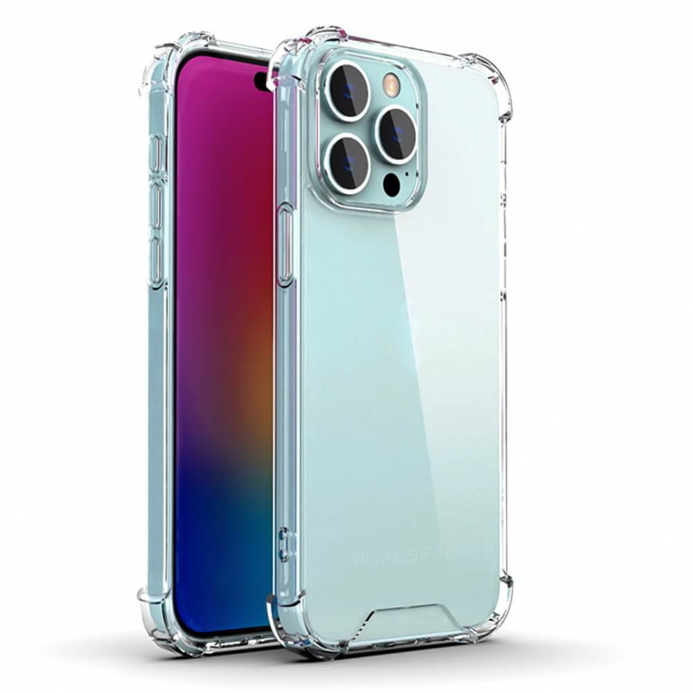 כיסוי אחורי שקוף PureGear &lrm;iPhone 15 Pro Max - Hard Shell שקוף