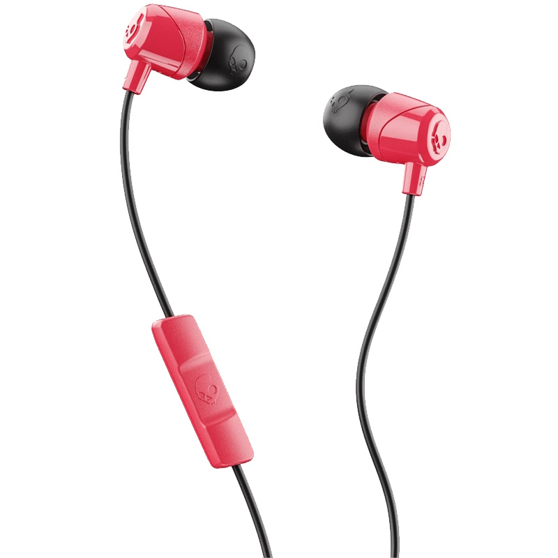 אוזניות חוטיות Skullcandy &lrm;JIB שחור משולב אדום