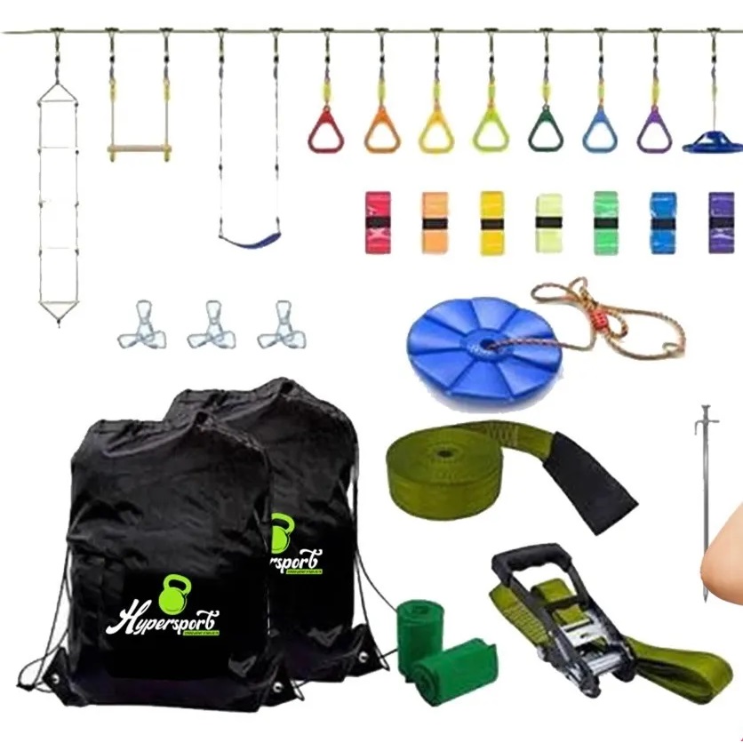 מסלול נינג'ה לילדים באורך 12 מטר Hypercell &lrm;15056