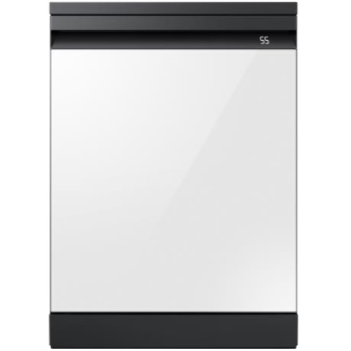 סרטון - ציפוי זכוכית לבן למדיח samsung bespoke  סמסונג  dws24peu12