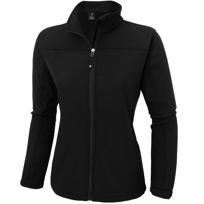 מעיל פליז נגד רוח לנשים Aztec &lrm;SOFTSHELL JACKET W BL M