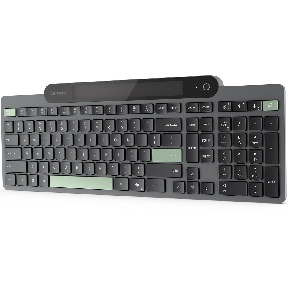 self-charging bluetooth keyboard שחור lenovo