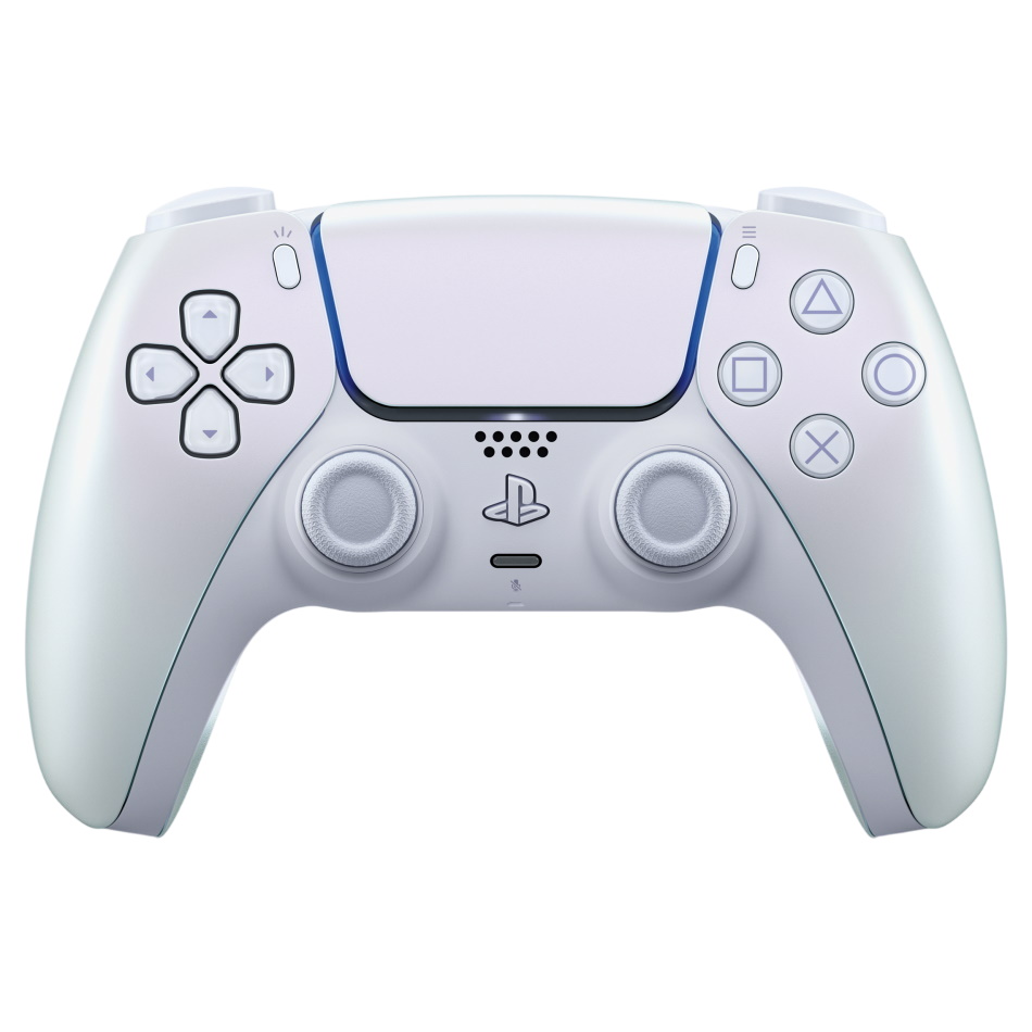 בקר אלחוטי לקונסולת משחקים PlayStation &lrm;PS5 Dualsense Pearl פנינה