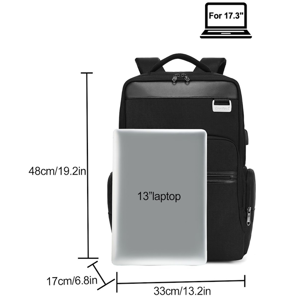 תיק גב למחשב 17 swiss bag