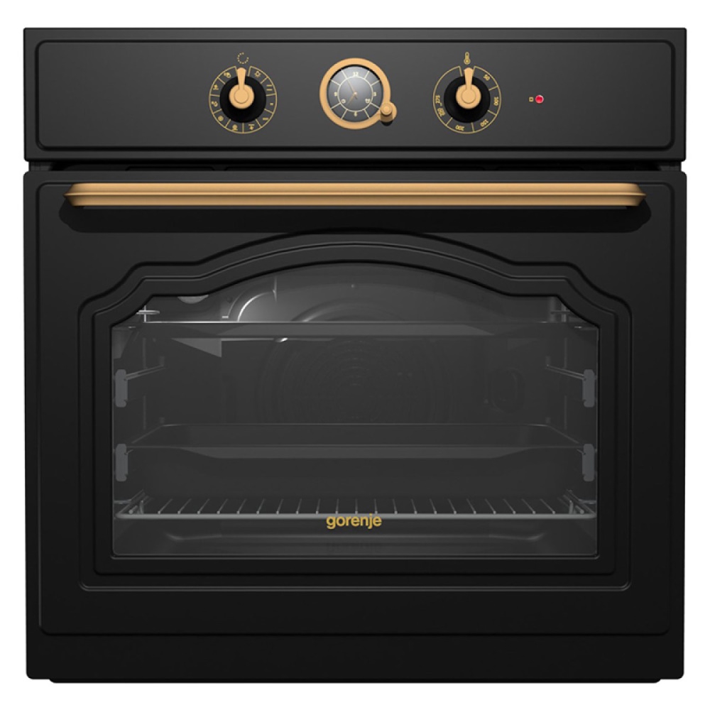 תנור בנוי בעיצוב כפרי - 77 ליטר Gorenje &lrm;BOS67372CLB