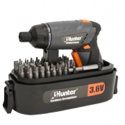 מברגה קומפקטית נטענת 3.6V כולל ידית מתכווננת Hunter 100311-016