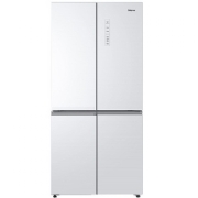 מקרר 4 דלתות זכוכית לבנה 665 ליטר כשרות מהדרין Haier Open Space Inverter HRF-7100F
