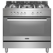 תנור משולב כיריים גז - 5 להבות DeLonghi DEMX965P-IL נירוסטה